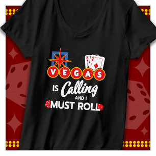 Camiseta Las Vegas llamando Fiesta en Las Vegas