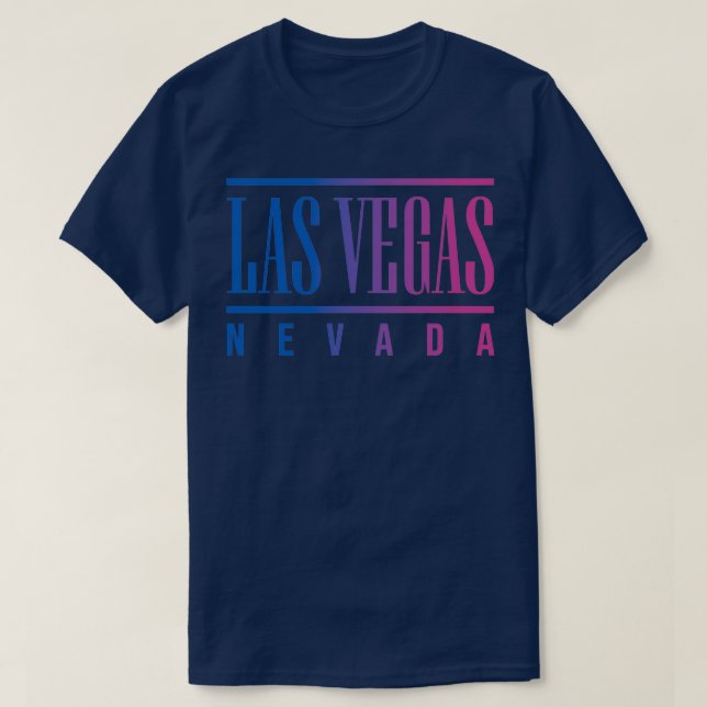 Camiseta Las Vegas Nevada (Diseño del anverso)