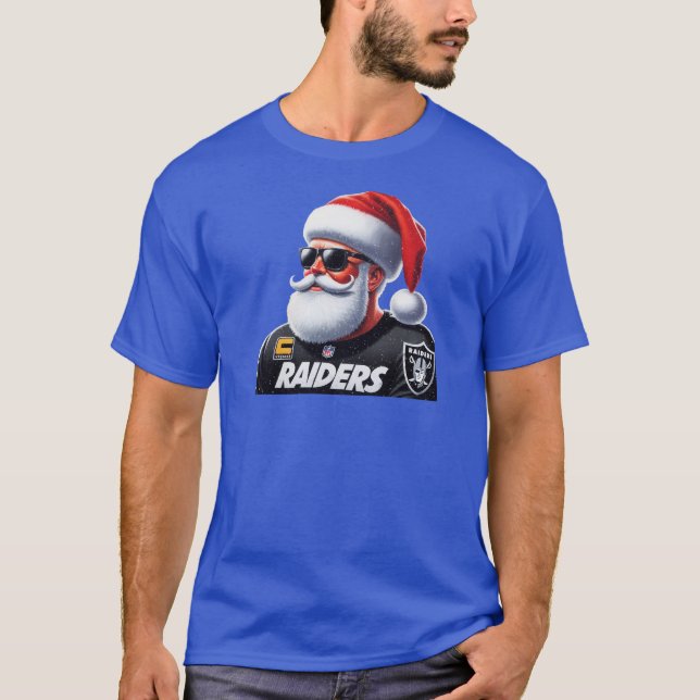 Camiseta Las Vegas Raiders Xmas (Anverso)