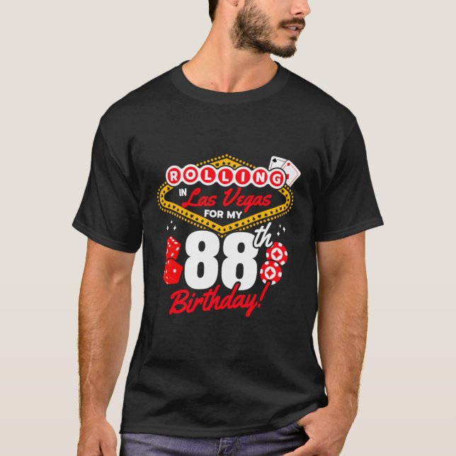 Camiseta Las Vegas Rolling En Las Vegas (Anverso)