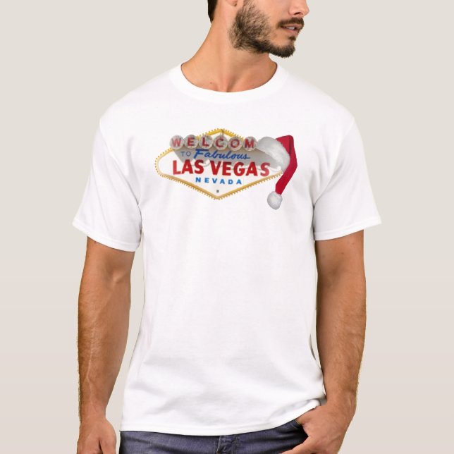 Camiseta Las Vegas Santa Tee (Anverso)