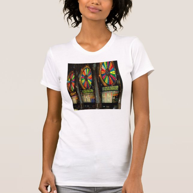 Camiseta Las Vegas Slot Machines (Anverso)