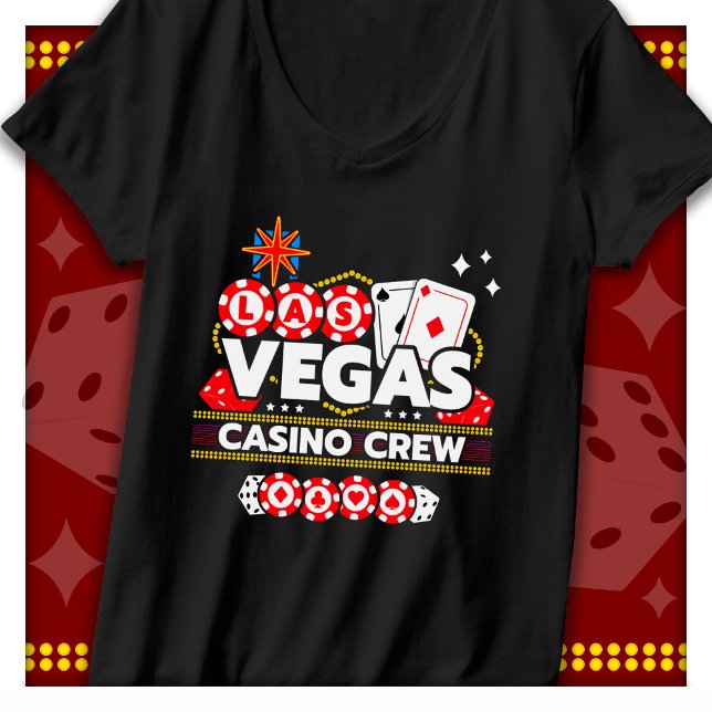 Camiseta Las Vegas Vacaciones Casino Crew Las Vegas (Subido por el creador)