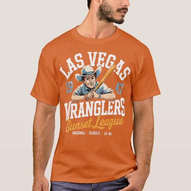Camiseta Las Vegas Wranglers (Anverso)