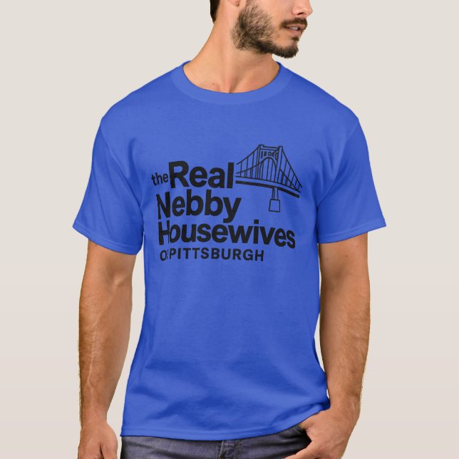 Camiseta Las verdaderas amas de casa nebby de Pittsburgh (Anverso)