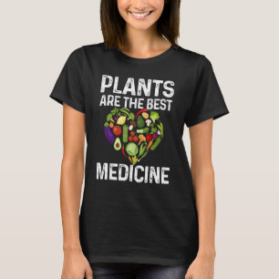 Camiseta Las Verduras Graciosas Plantas Cardíacas Son Las M