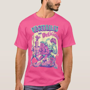 Camiseta Las Verduras Son Deliciosas Vegetarianas Vegetaria