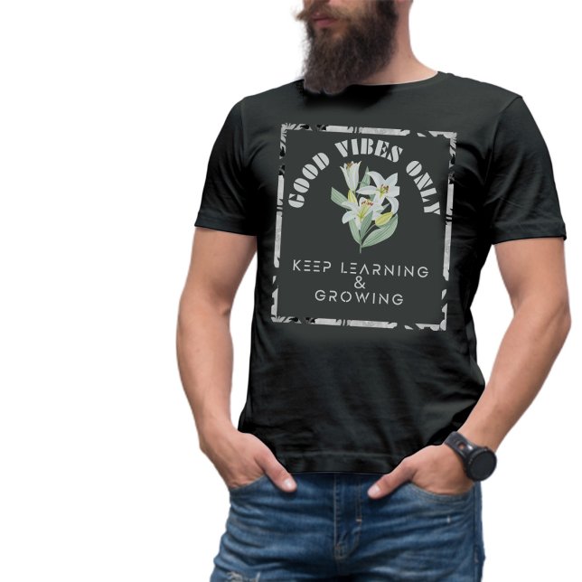 Camiseta Las Vibes Buenas Sólo Conservan El Aprendizaje Y E (Subido por el creador)