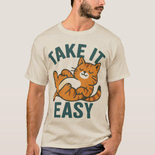 Camiseta Las vibraciones de gato son fáciles