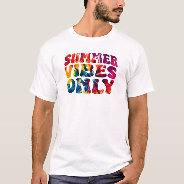 Camiseta Las vibraciones de verano sólo atan los hombres (Anverso)