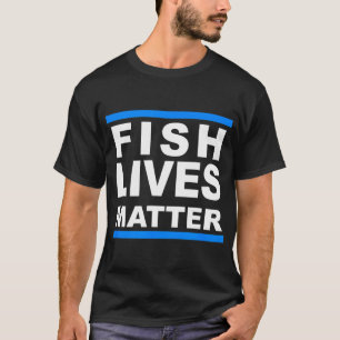 Camiseta Las Vidas de los Peces Importan Acuario de Agua Sa