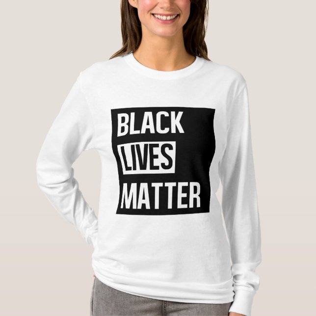 Camiseta Las vidas negras importan (Anverso)