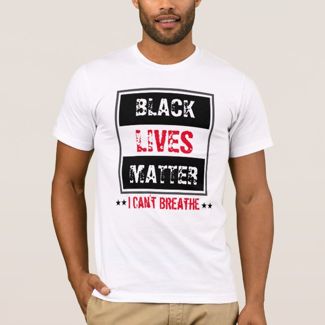 Camiseta Las vidas negras importan (Anverso)