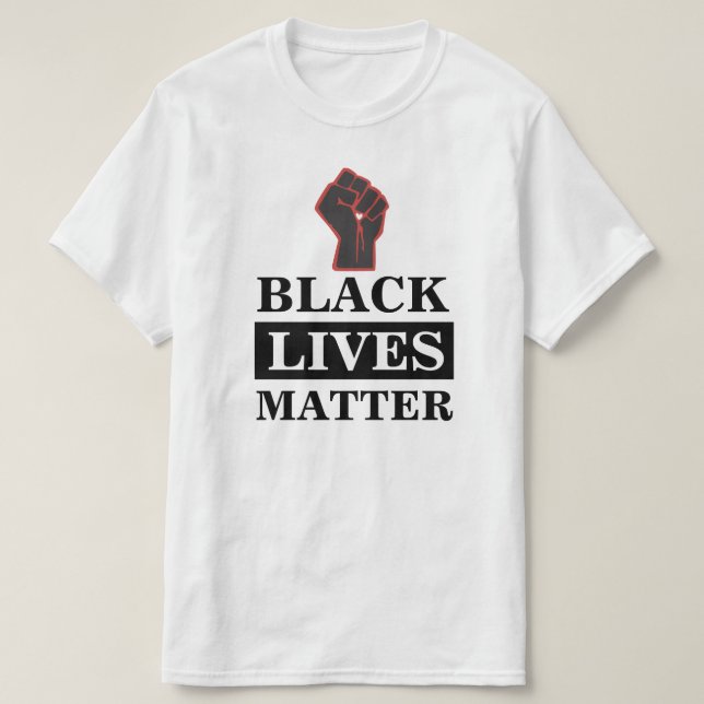 Camiseta Las vidas negras importan (Diseño del anverso)
