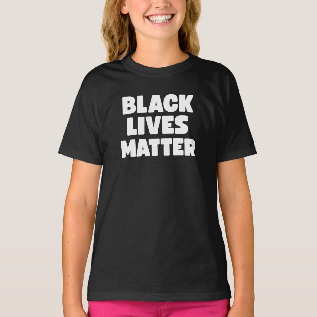 CAMISETA LAS VIDAS NEGRAS IMPORTAN (Anverso)