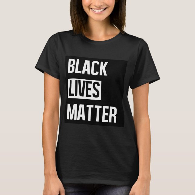 Camiseta Las vidas negras importan (Anverso)