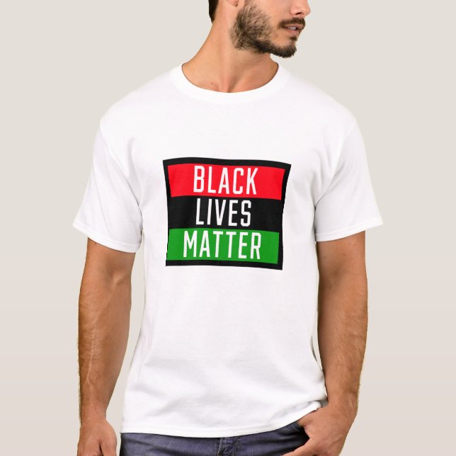 Camiseta Las vidas negras importan 2 (Anverso)