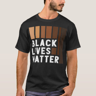 Camiseta Las vidas negras importan a Melanin para las mujer