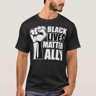 Camiseta Las vidas negras importan, aliarse, apoyar a los h