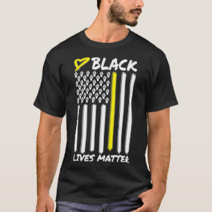 Camiseta Las vidas negras importan Bandera BLM Historia Puñ