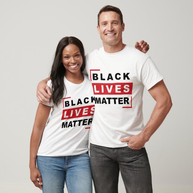 Camiseta Las vidas negras importan contra el racismo (Unisexo)