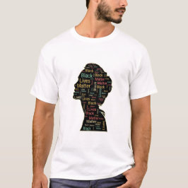 Camiseta Las vidas negras importan - Forma de cabeza