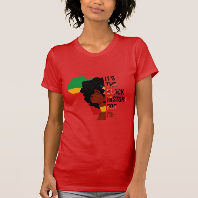 Camiseta Las vidas negras importan | Mes de historia negra (Anverso)