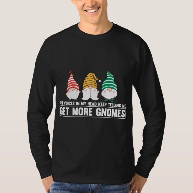 Camiseta Las Voces En Mi Cabeza Siguen Diciéndome Que Se Va (Anverso)