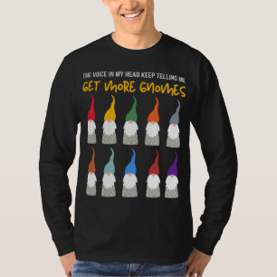 Camiseta Las voces me dicen que tengo más navidades diverti
