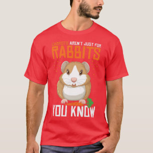 Camiseta Las zanahorias son solo para los conejos Guinea