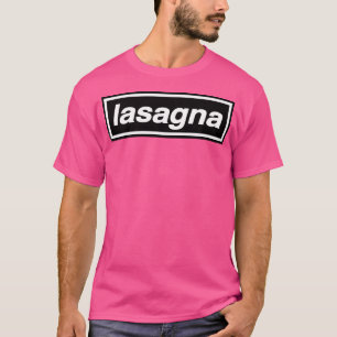 Camiseta Lasagna (Cena De Digsy) Ortografía Estadounidense