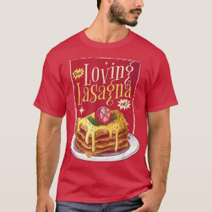 Camiseta Lasagna Food Gifts Italiano Lasagna Vegetariana