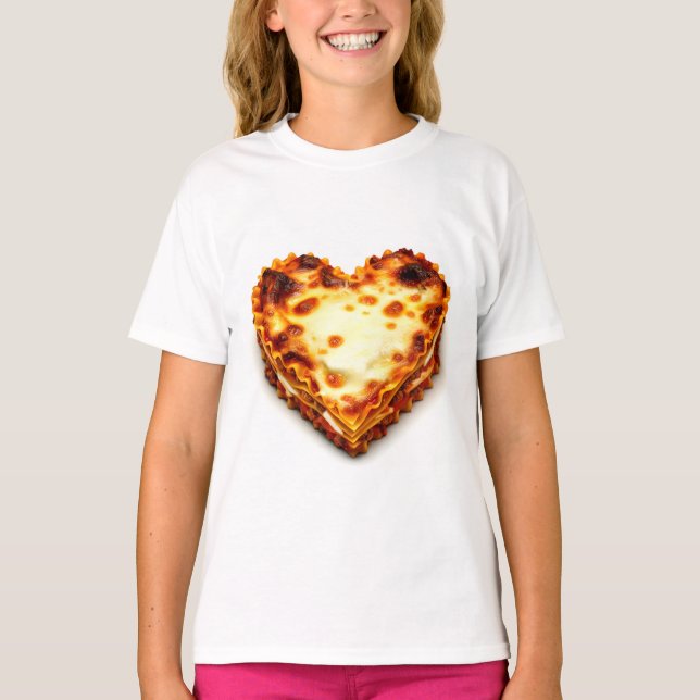Camiseta Lasagna Heart (Anverso)