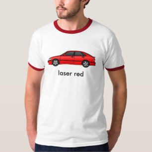 Camiseta Laser -2002-9-3SE ROJO, rojo del laser