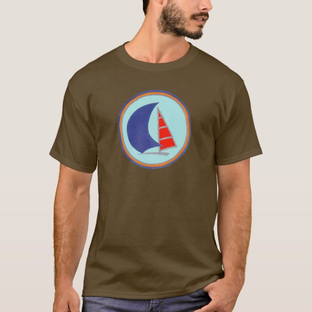 Camiseta Laser class sailing (Anverso)