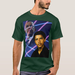Camiseta Láser de imágenes de la escuela Barack Obama