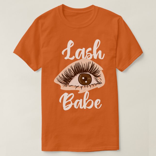 Camiseta Lash Babe (Diseño del anverso)