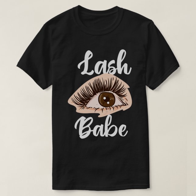Camiseta Lash Babe (Diseño del anverso)