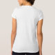 Camiseta Lash Salon blanco/Rosa oro personalizado (Reverso)