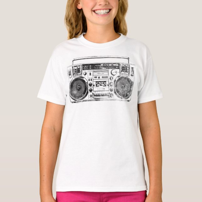 Camiseta Lasonic TRC-920 Boombox (Anverso)