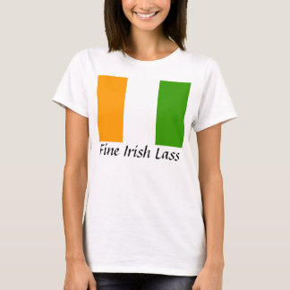 Camiseta Lass irlandés fino