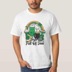 Camiseta Lass irlandés lleno de sass - Cheeky St. Patrick's