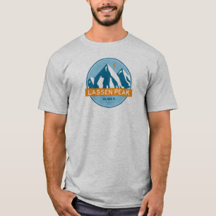 Camiseta Lassen Peak California Stars Moon