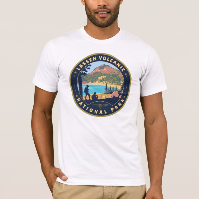 Camiseta Lassen Volcanic National Park (Anverso)