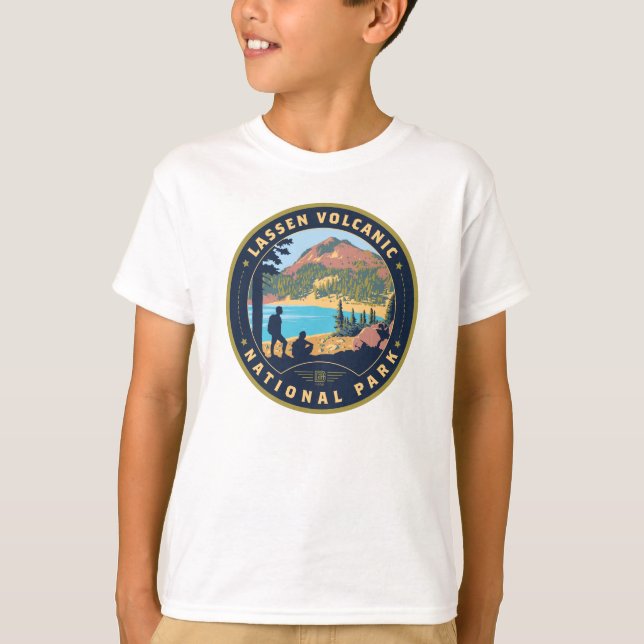 Camiseta Lassen Volcanic National Park (Anverso)