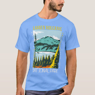 Camiseta Lassen Volcanic National Park California Distresse