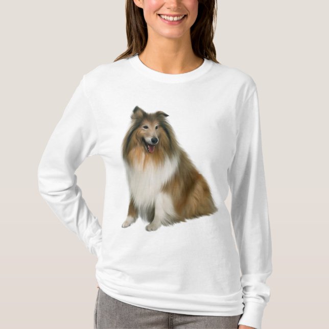 Camiseta Lassie del collie (Anverso)