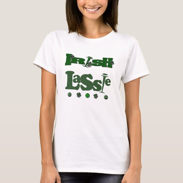 Camiseta Lassie irlandés (Anverso)