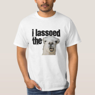 Camiseta Lassoed la llama