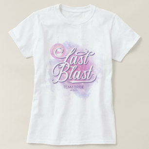 Camiseta Last Blast Disco Bachelorette Team Bride ID928